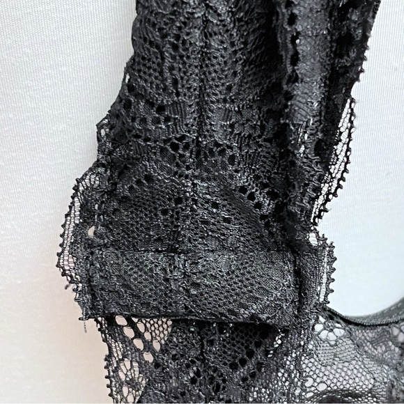 Ann Summers Hold Me Tight underwire lace Bodysuit Black Women’s XL - Picture 13 of 13